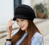 Fashion Women Knitted Beret Crochet Baggy Beanie Winter Warm Hat