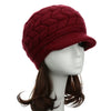 Fashion Women Knitted Beret Crochet Baggy Beanie Winter Warm Hat