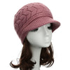 Fashion Women Knitted Beret Crochet Baggy Beanie Winter Warm Hat