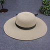 New Elegant Women Straw Sun Hat Bowknot Wide Large Brim Foldable Casual Summer Holiday Cap