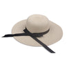 New Elegant Women Straw Sun Hat Bowknot Wide Large Brim Foldable Casual Summer Holiday Cap