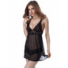 Sexy Women Lingerie Babydoll Lace Dress Set Sleepwear Underwear Transparent Nightwear Panties Set