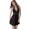 Sexy Women Lingerie Sleep Dress Mesh Lace Mini Dress Sleepwear Nightgown Nightdress