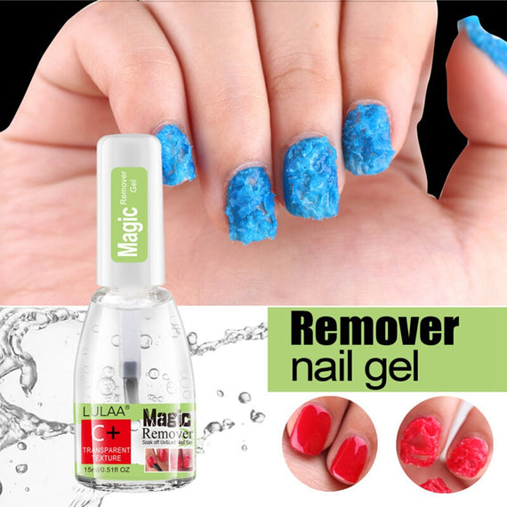 Gel Nail Polish Removal Non-Stimulation - Transparent