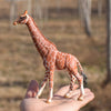 Giraffe Wild Life Figurine Toy - Brown