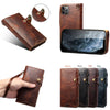 H1149 iPhone 12/13 Pro Max Genuine Leather Mobile Phone Case