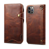 H1149 iPhone 12/13 Pro Max Genuine Leather Mobile Phone Case