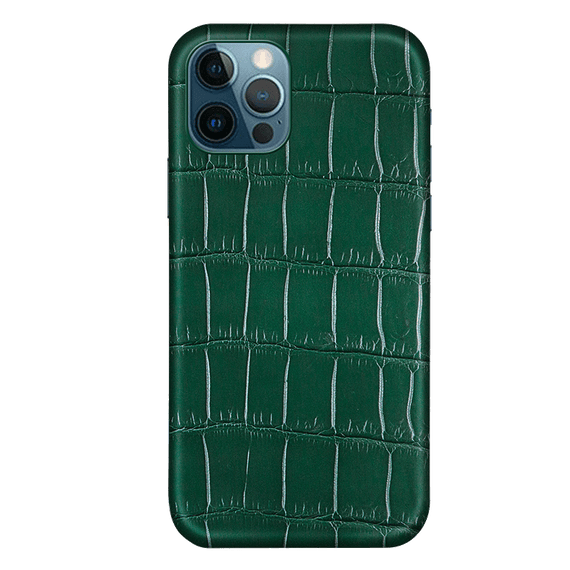 H114 iPhone 12/13 Pro Max Crocodile Skin Mobile Phone Case