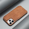 H1150 iPhone 12/13 Pro Max Genuine Leather Mobile Phone Case