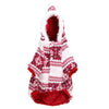 Soft Warm Dog Pet Clothes Apparel Hoodie Hooded Coat for Winter