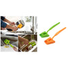 Household Multifunctional Cleaning Brush Strong Removing Dirt for Kitchen Range Hood Stove Use