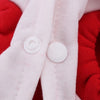 Soft Lovely Pet Dog Puppy Clothes Coat Lovely Red Goldfish Costume for Spring Autumn M