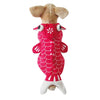 Soft Lovely Pet Dog Puppy Clothes Coat Lovely Red Goldfish Costume for Spring Autumn M