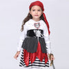 Festnight Cosplay Let's Pretend Pretty Seas Buccaneer Costume Cute Pirate Child Costumes Halloween Kids' Suit