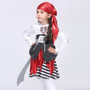 Festnight Cosplay Let's Pretend Pretty Seas Buccaneer Costume Cute Pirate Child Costumes Halloween Kids' Suit