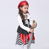 Festnight Cosplay Let's Pretend Pretty Seas Buccaneer Costume Cute Pirate Child Costumes Halloween Kids' Suit