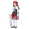 Festnight Cosplay Let's Pretend Pretty Seas Buccaneer Costume Cute Pirate Child Costumes Halloween Kids' Suit