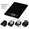 5KG/1G Accurate Touch Screen LCD Backlight Digital Kitchen Food Scale G/LB/OZ Electronic Weight Balance for Baking Cooking Tare Function