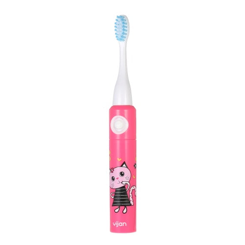 Yijian Waterproof Automatic Electric Toothbrush Soft Brush Hair for Baby Children Kids Dental Care