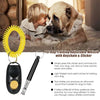 New Pet Dog Training Adjustable Whistle Ultrasonic Dog Whistle with Keychain for Dog Pet Clicker Silent Dogs Bark Control Lanyard Dog Cat Training Kit