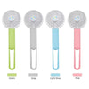 3 in 1 Multifunction Mini Portable USB Fan with 3 Level Adjustable Fan Speed Selfie Stick Handheld Fan with Silicone Handle