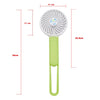 3 in 1 Multifunction Mini Portable USB Fan with 3 Level Adjustable Fan Speed Selfie Stick Handheld Fan with Silicone Handle