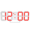 Multifunctional Large LED Digital Wall Clock 12H/24H Time Display With Alarm and Snooze Function Adjustable Luminance