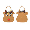 5pcs/set Christmas Candy Bags Gift Wrap Pocekts Bags X'mas Decorations Ornaments--Reindeer