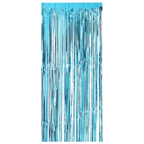 92 * 245cm Metallic Foil Fringe Curtain