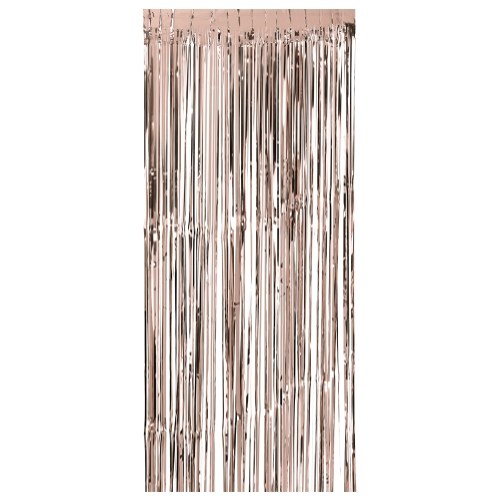 92 * 245cm Metallic Foil Fringe Curtain