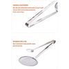 2-in-1 Kitchen Stainless Steel Colander Spoon