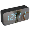 Digital Colorful RGB LED Mirror Alarm Clock