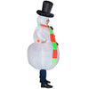 Adults Snowman Inflatable Costume Prop Blow Up Inflatable Fancy Dress