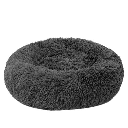 Blusea Soft Plush Round Pet Bed