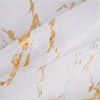 Sheer Curtains Marble Print Window Screen Curtains