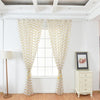 Sheer Curtains Lantern Print Window Screen Curtains