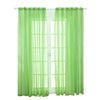 Sheer Curtains Little Star Print Window Screen Curtains