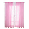 Sheer Curtains Little Star Print Window Screen Curtains