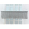 Valance Grid Stripe Style Blackout Window Curtain