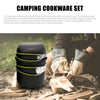 Camping Cookware Set Campfire Cooking Utensils Folding Cookset