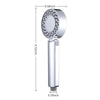 High Pressure Shower Head Bathroom Handheld Shower Head Double Sided Spray SPA Showerhead Polished Chrome Hand Shower Head