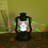 Hallo-ween Pum-pkin Lantern Batt-ery Operated Light-Up Pum-pkin Themed Lamp Scary Light Up Lantern for Hallo-ween Party Decoration