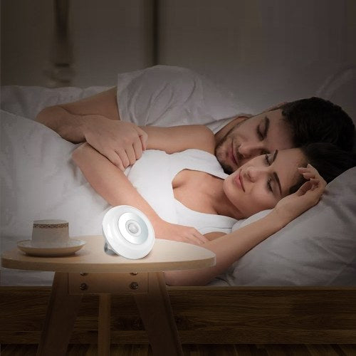 Intelligent Induction Night Lights Mini Human Body Induction Lamp for Kids Bedside Clock Lamp Closet