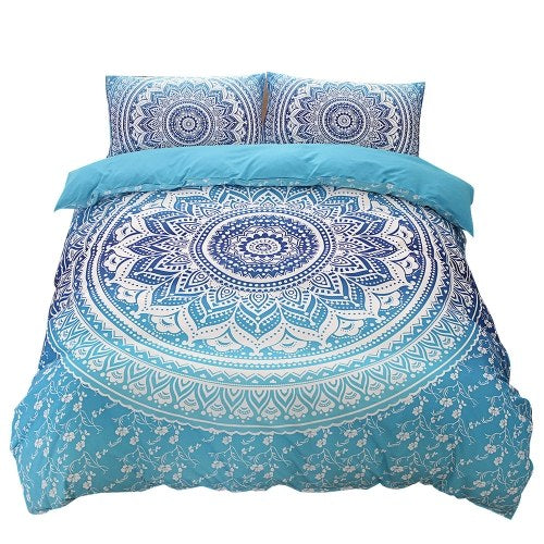 Bedding Set Ethnic Style Pillowcase Bed Sheet