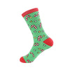 Christmas Cotton Socks Santa Snowman Snowflake Sock for Mens and Women