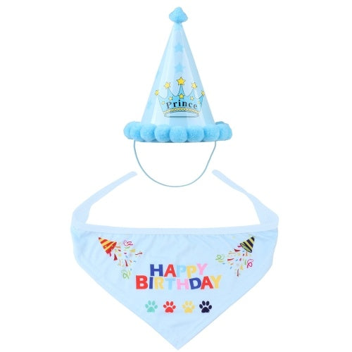 Dog Birthday Bandana Scarfs Cute Birthday Outfits