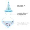 Dog Birthday Bandana Scarfs Cute Birthday Outfits