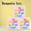 Transparent Storage Box Party Surprise Wedding Decoration Gift Box Children Supplies