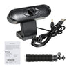 Full HD 1080P Webcam Built-in Microphone for Laptop or Desktop with Tripod