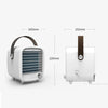 Mini Desktop Air Conditioner Fan Portable Air Purification Noiseless Evaporative Air Humidifier Purifier